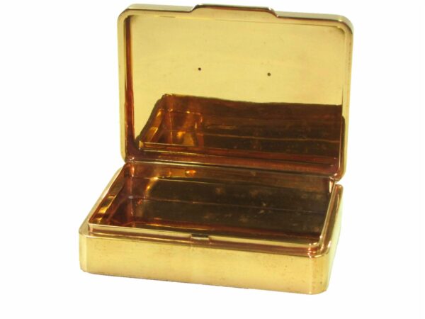 Sterling silver box Striped fire Enameled rectangular hand painted guilloche hand engraved Salimbeni 2 scaled