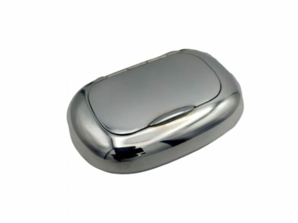 Salimbeni Snuff Box Type Soapbar Sterling Silver Smooth Polished